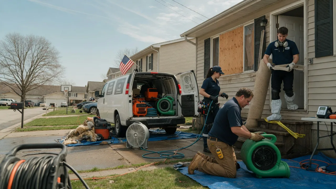 Water Damage Restoration in Carroll, IA near me